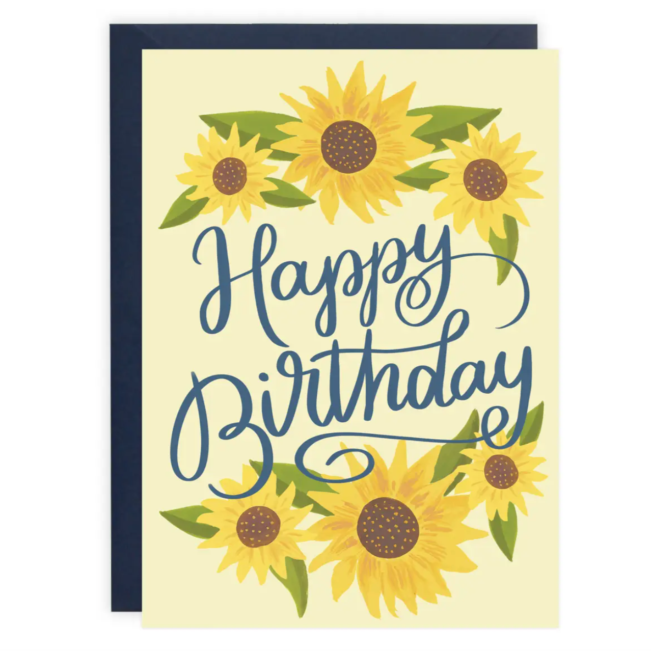 sunflower birthday card