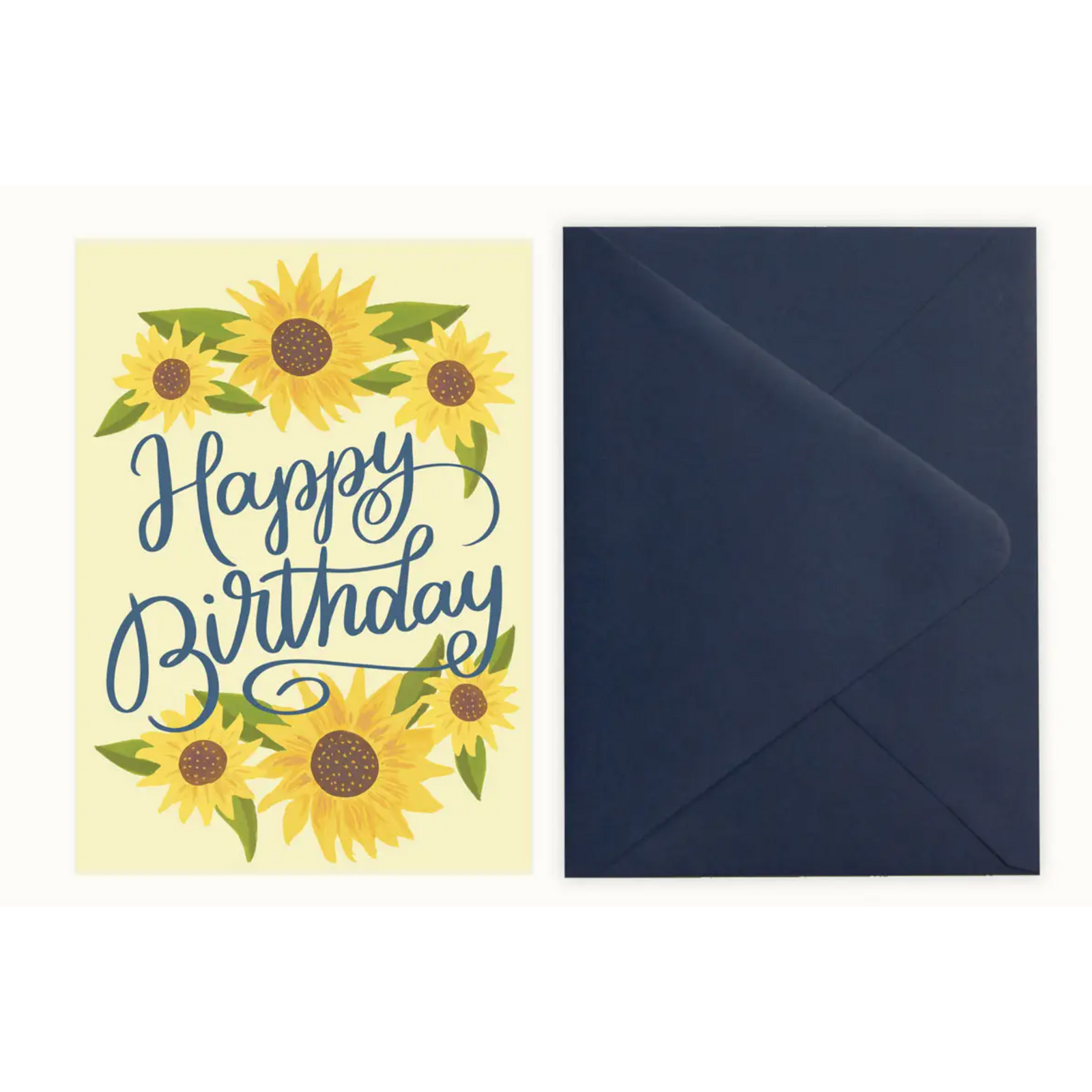 sunflower birthday card