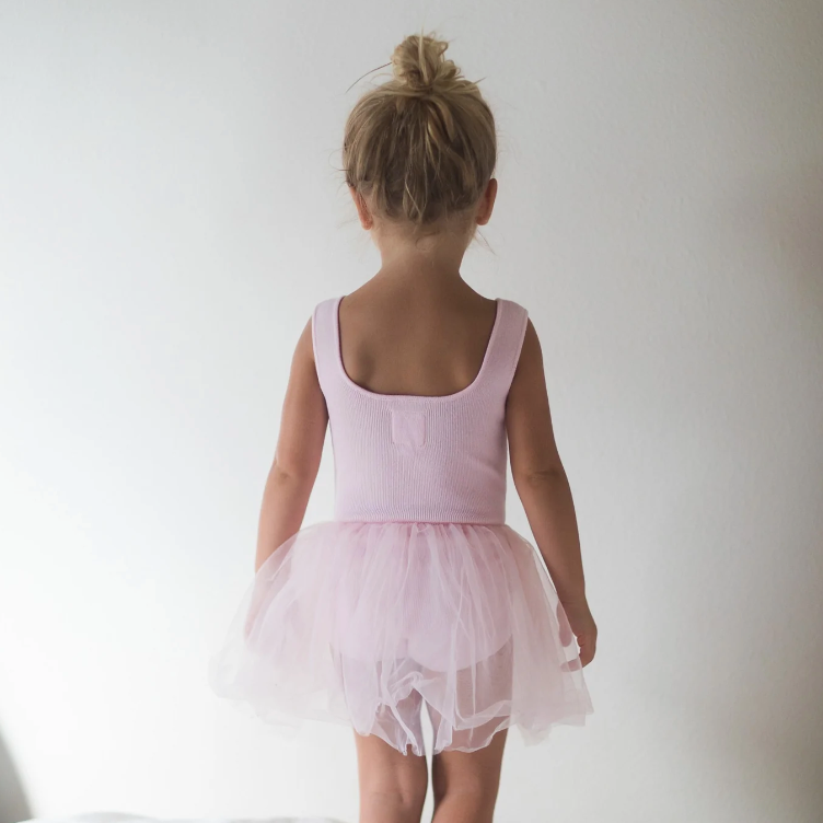 knit ballet tutu | pink