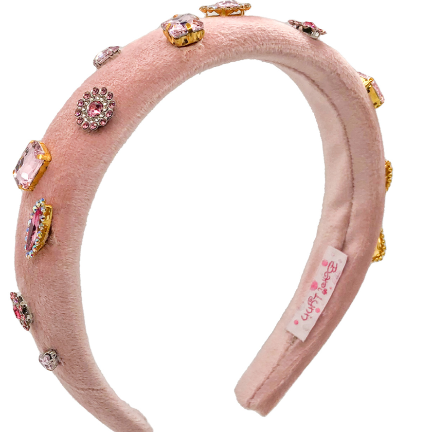 jewel padded headband