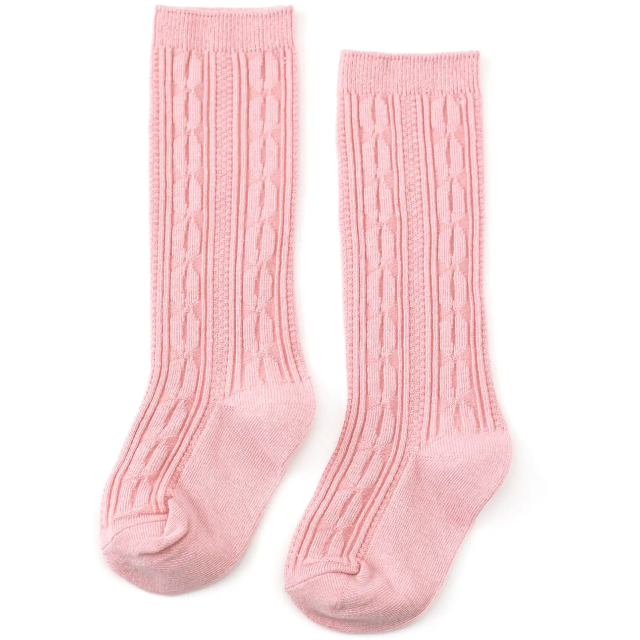 quartz pink knee highs