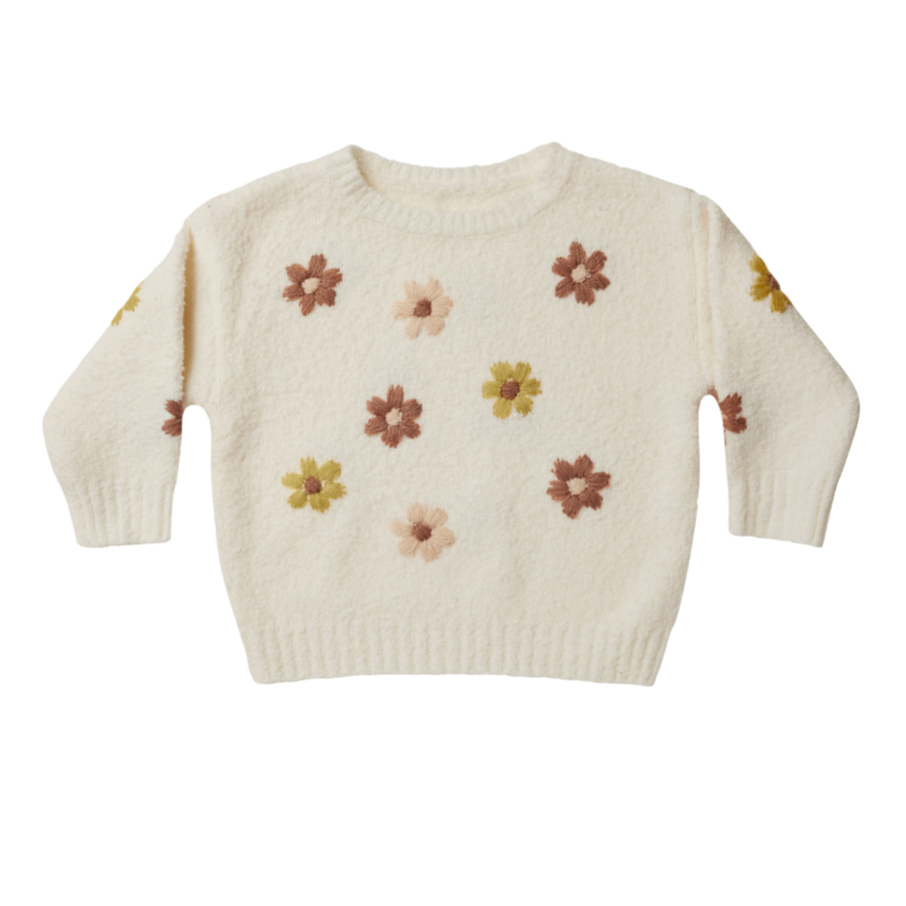 cassidy sweater || flowers