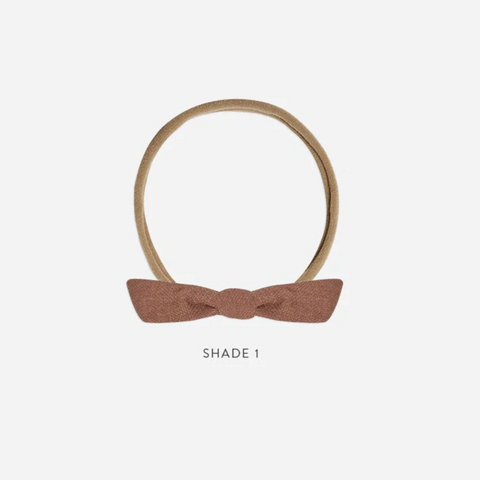 little knot headband || mocha