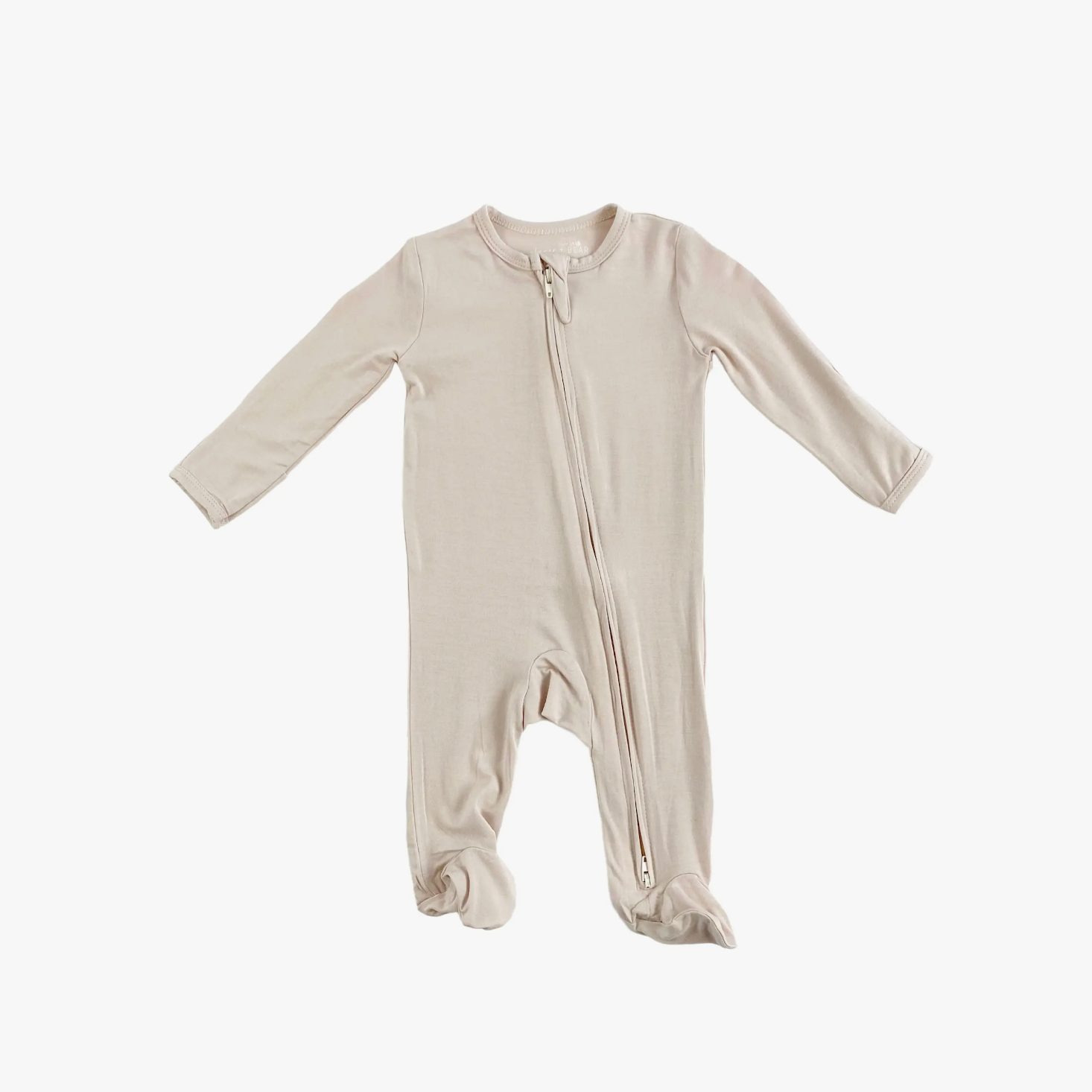bamboo onesie | oat beige