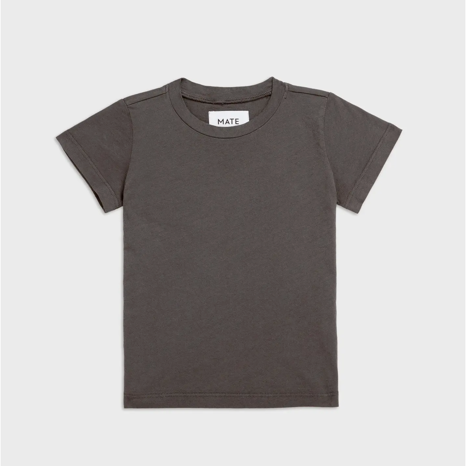 mini organic cotton classic tee | charcoal