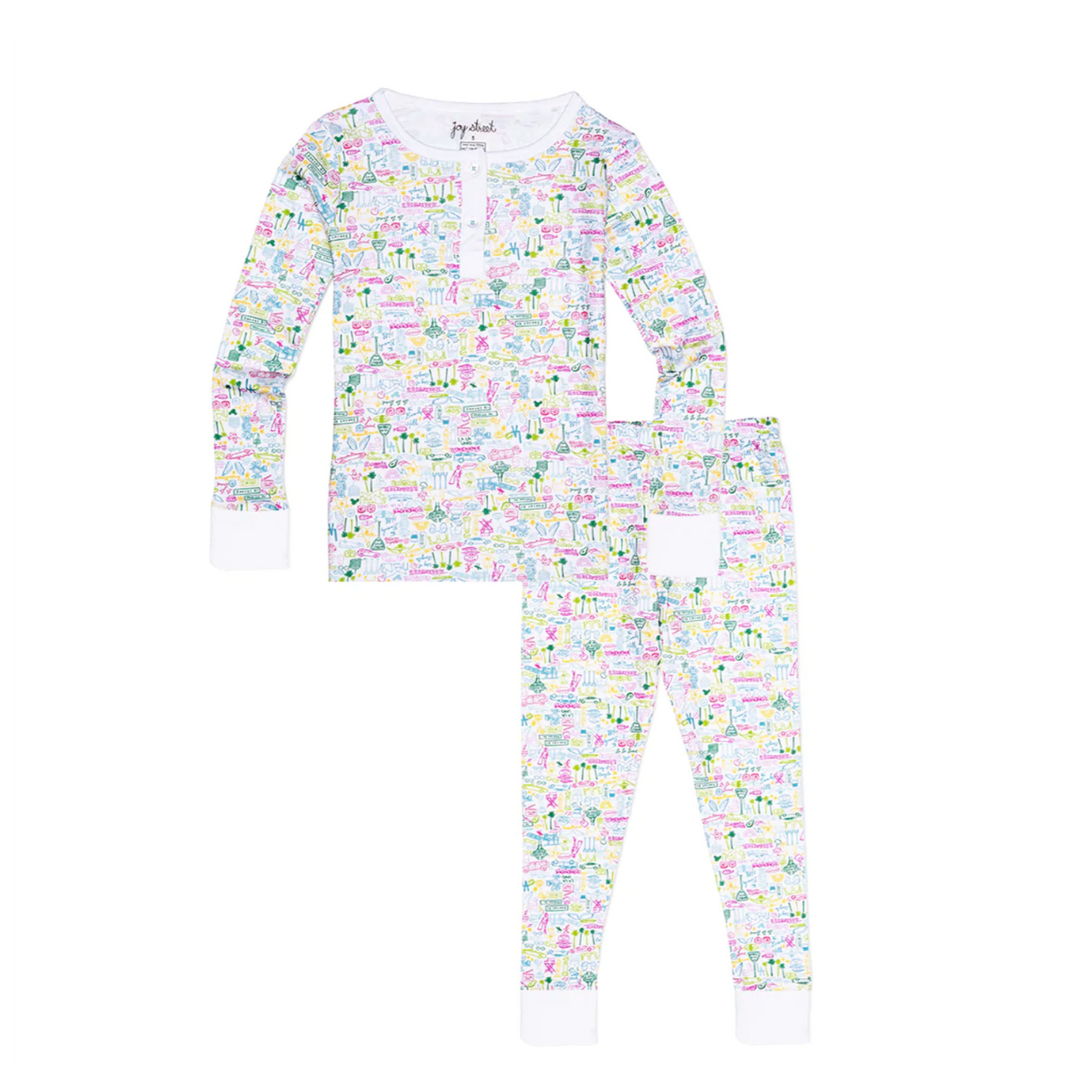 los angeles henley pajama