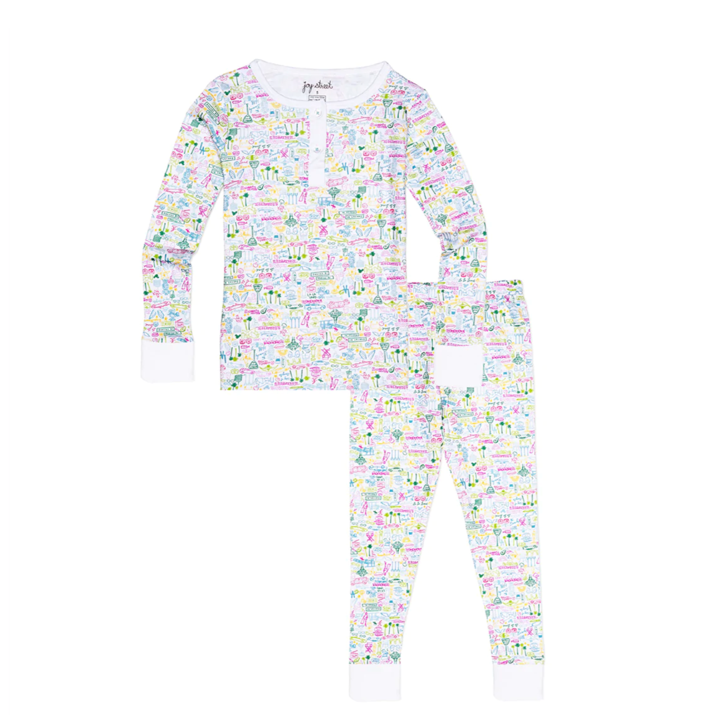 los angeles henley pajama