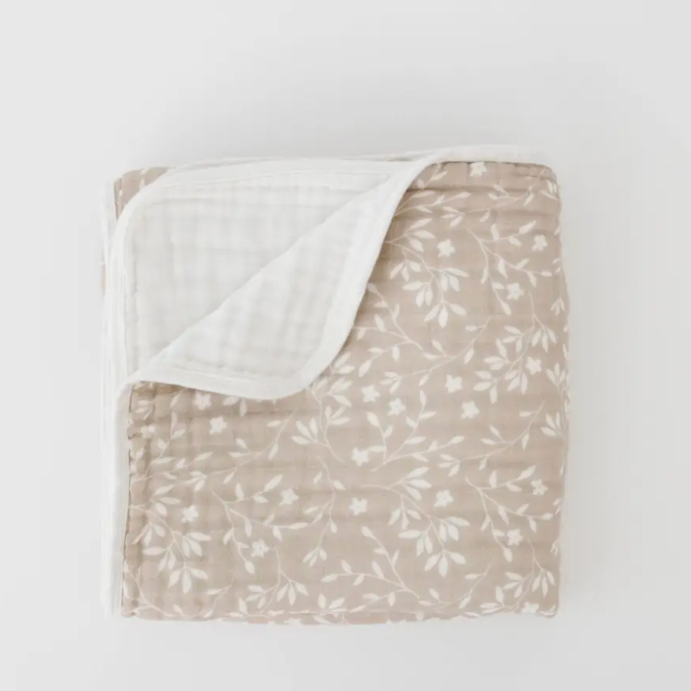 organic muslin baby blanket | vines