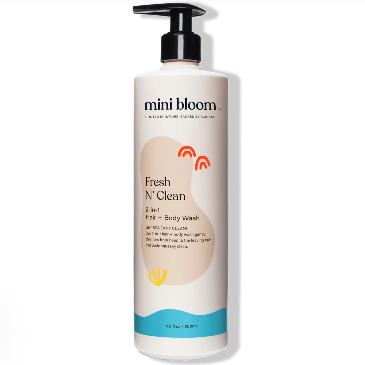 fresh n clean 2-n-1 hair + body wash (travel size)