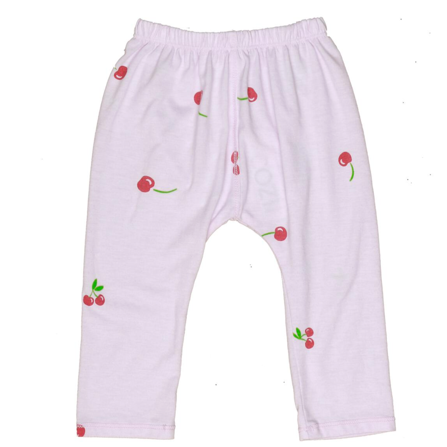 harem cherry pant | white