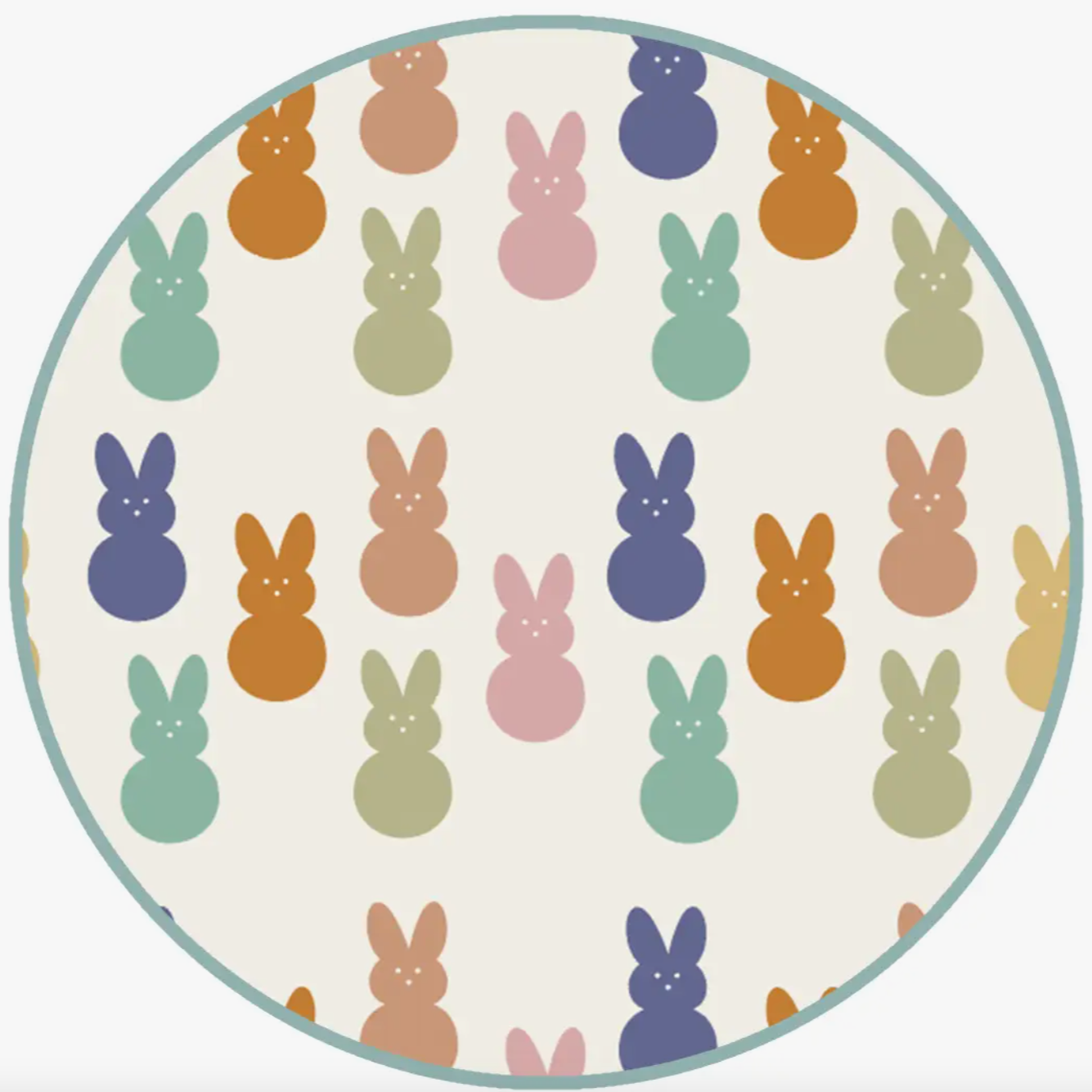 peeps easter bamboo baby convertible footie pajamas | blue