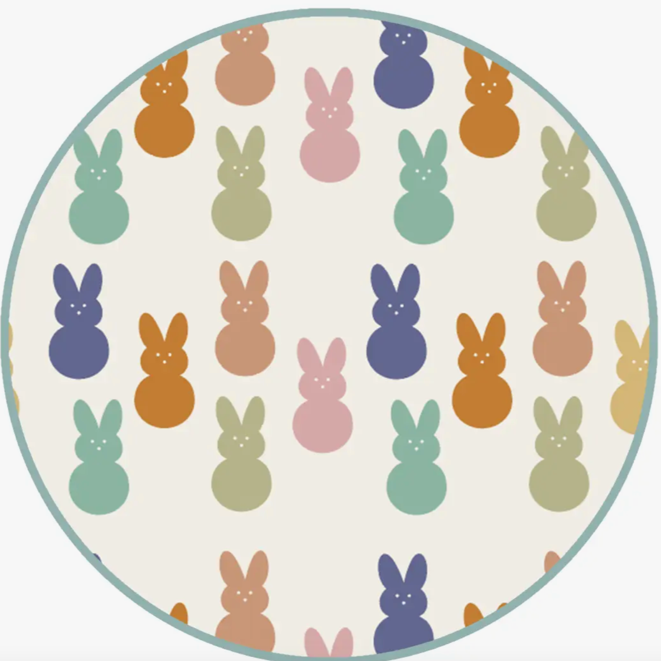 peeps easter bamboo toddler pajama set | blue