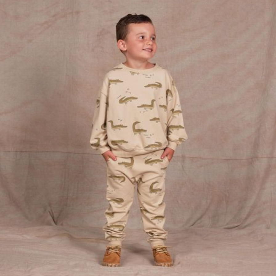 sweatpant || crocodiles