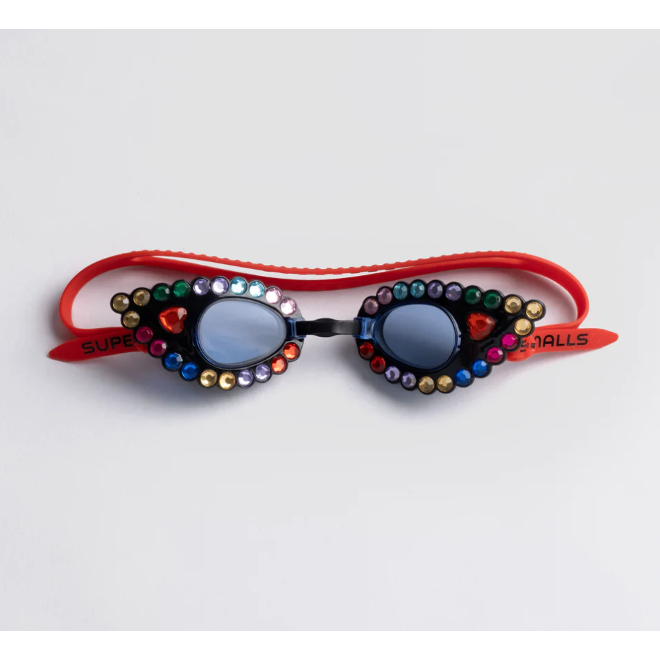 mermaid in training googles