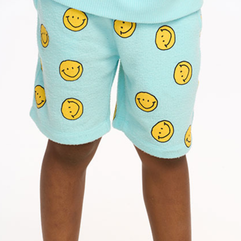 bliss knit smiley shorts