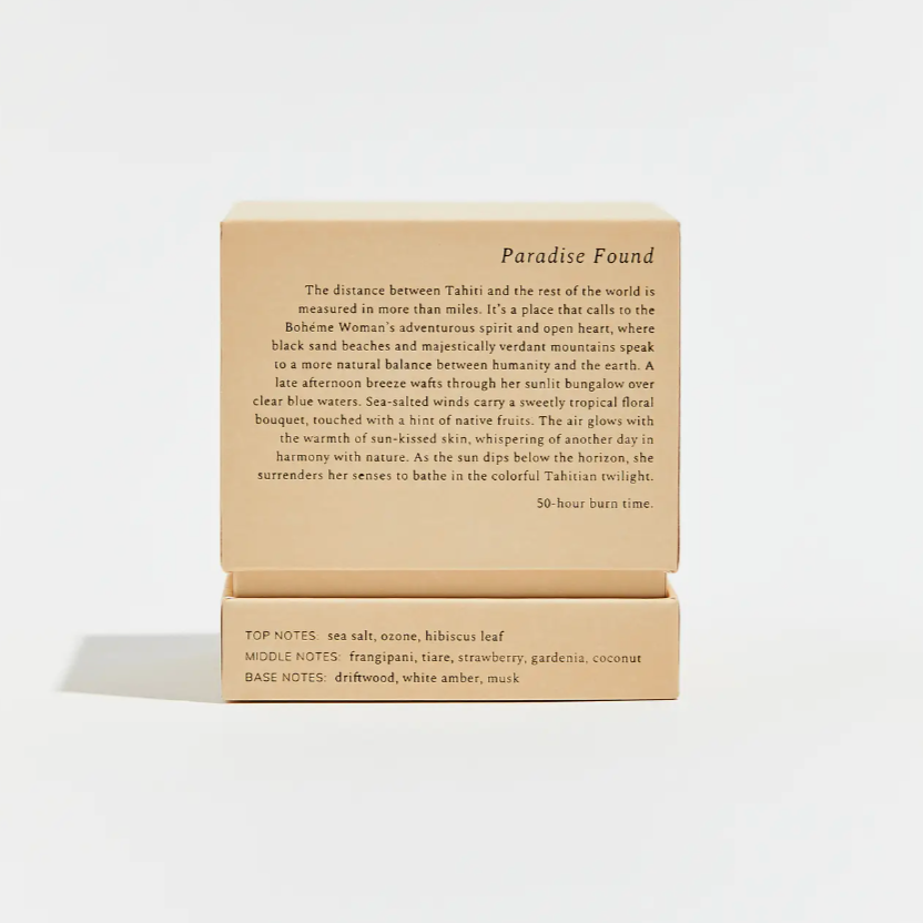 tahiti scented candle