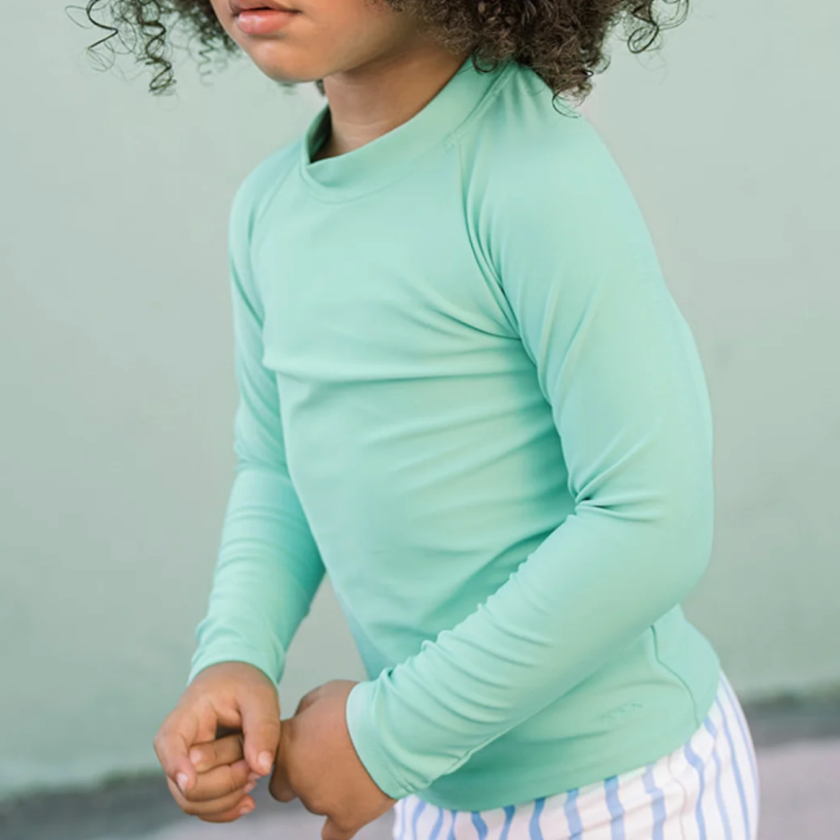 unisex abaco green rashguard