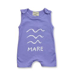 baby romper | perriwinkle