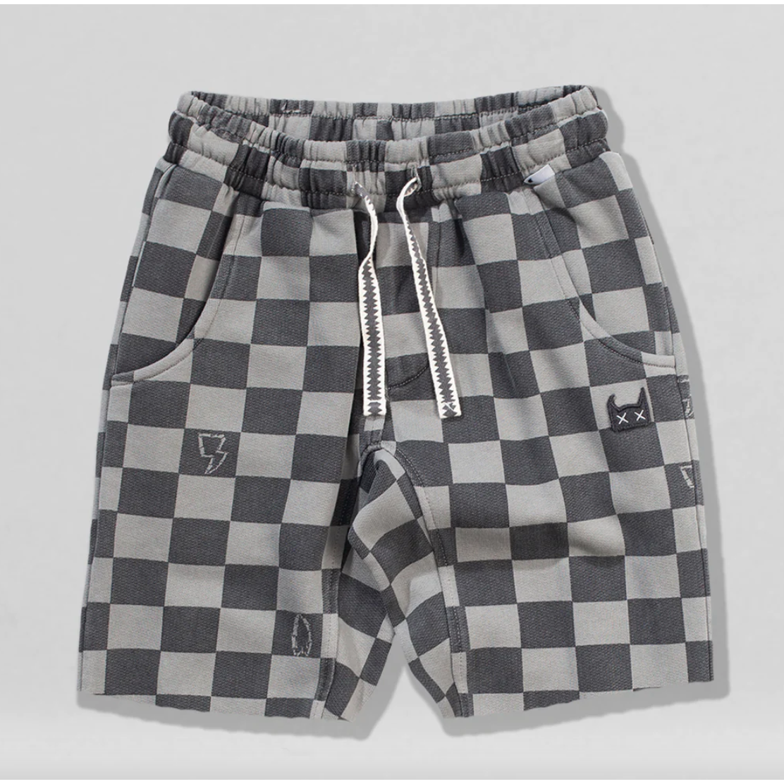 checkout track short | charcoal
