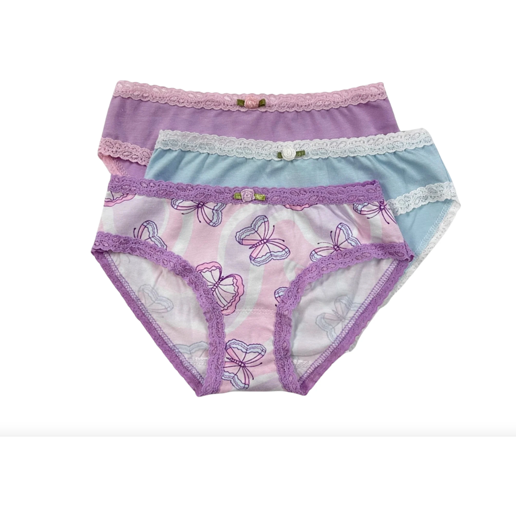 girls underwear set | butterfly