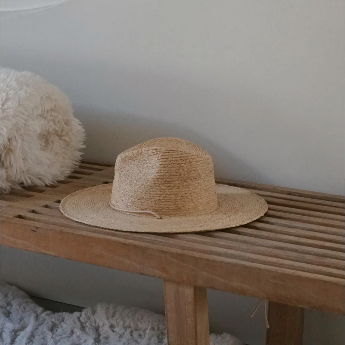 kids beau packable straw hat