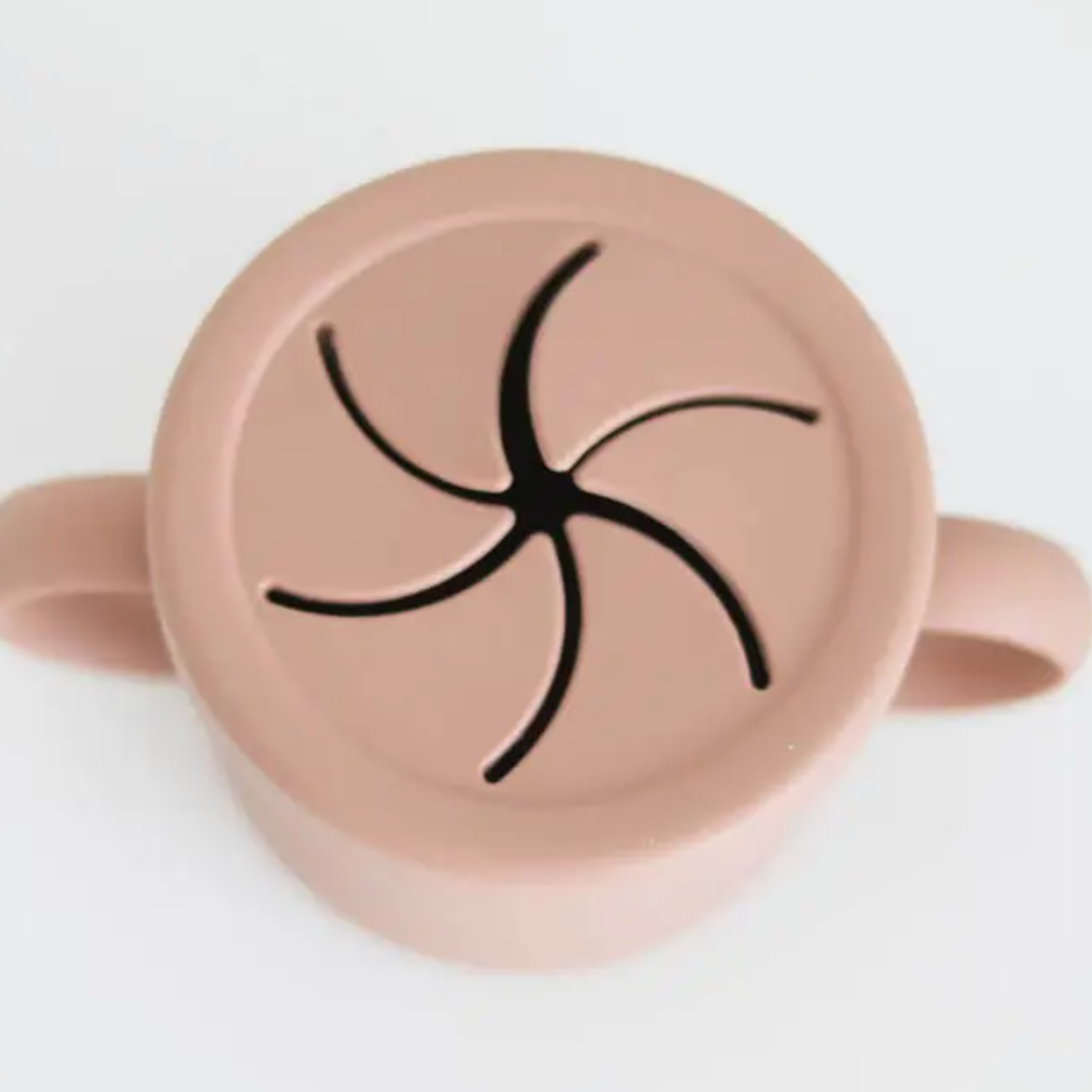 silicone snack cup | coral