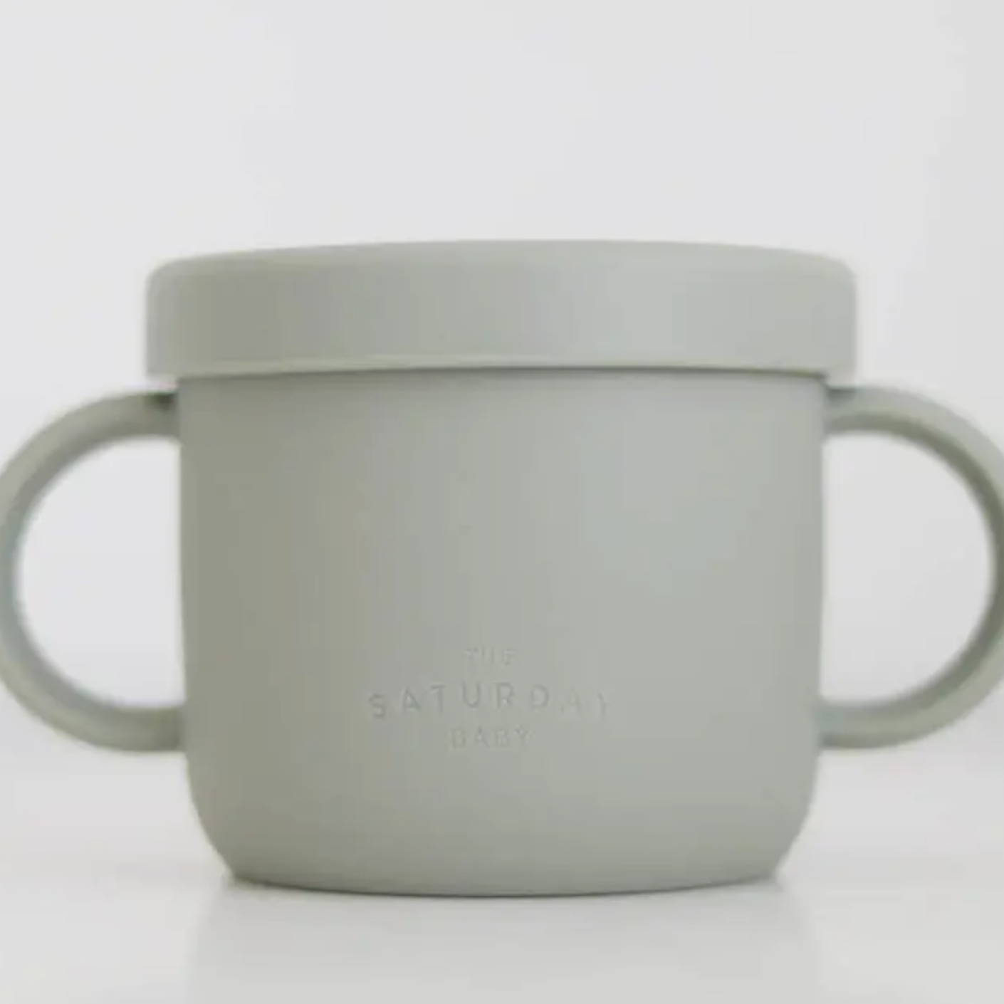 silicone snack cup | sage