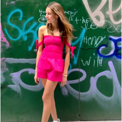 jesse top | magenta