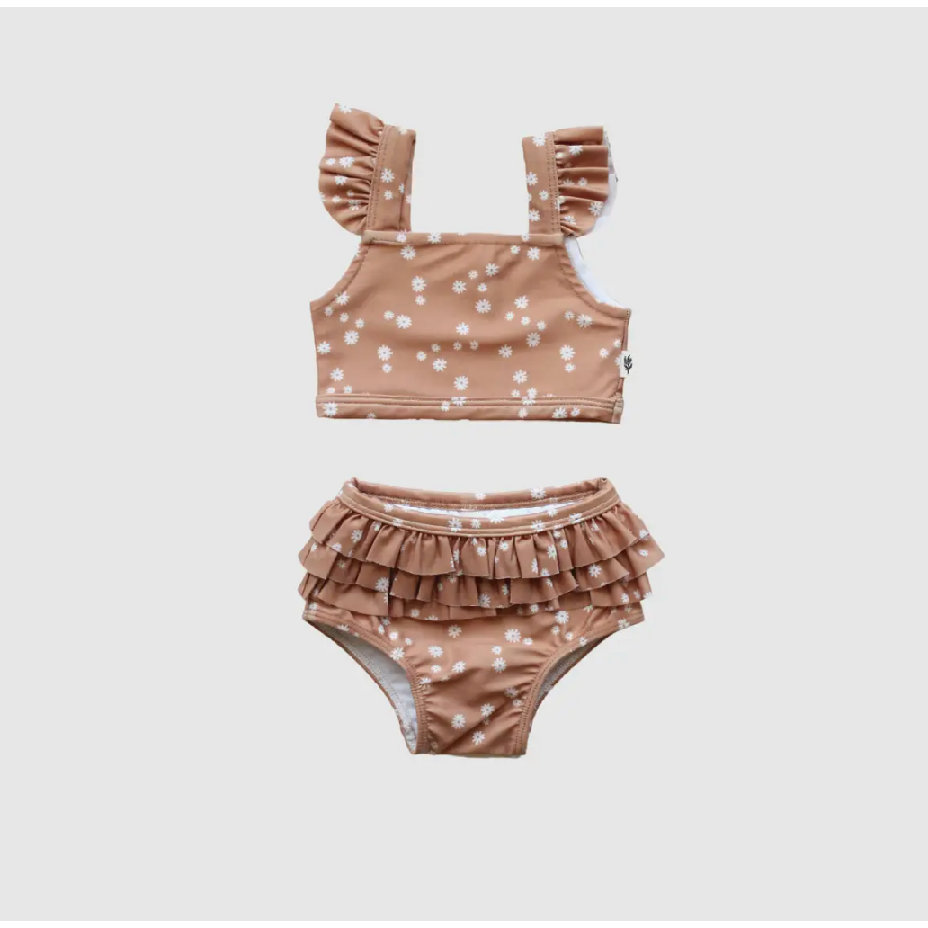 two piece swim suit | butterscotch daisy
