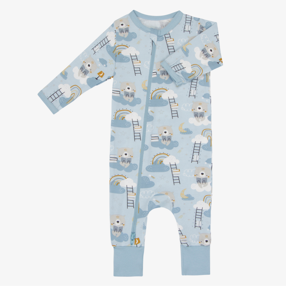 Bedtime Bears Blue Romper