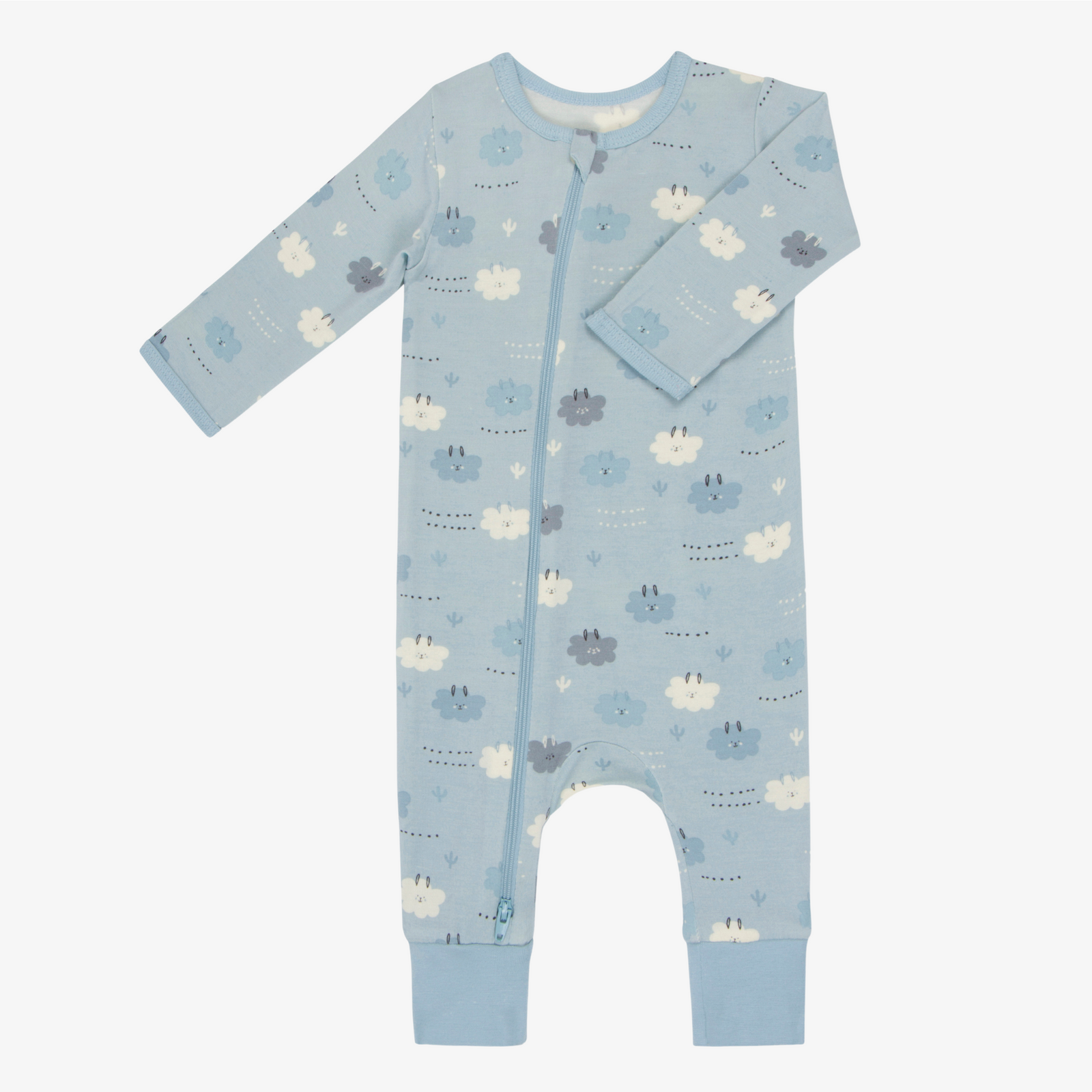 Sleepy Llama's Blue Romper
