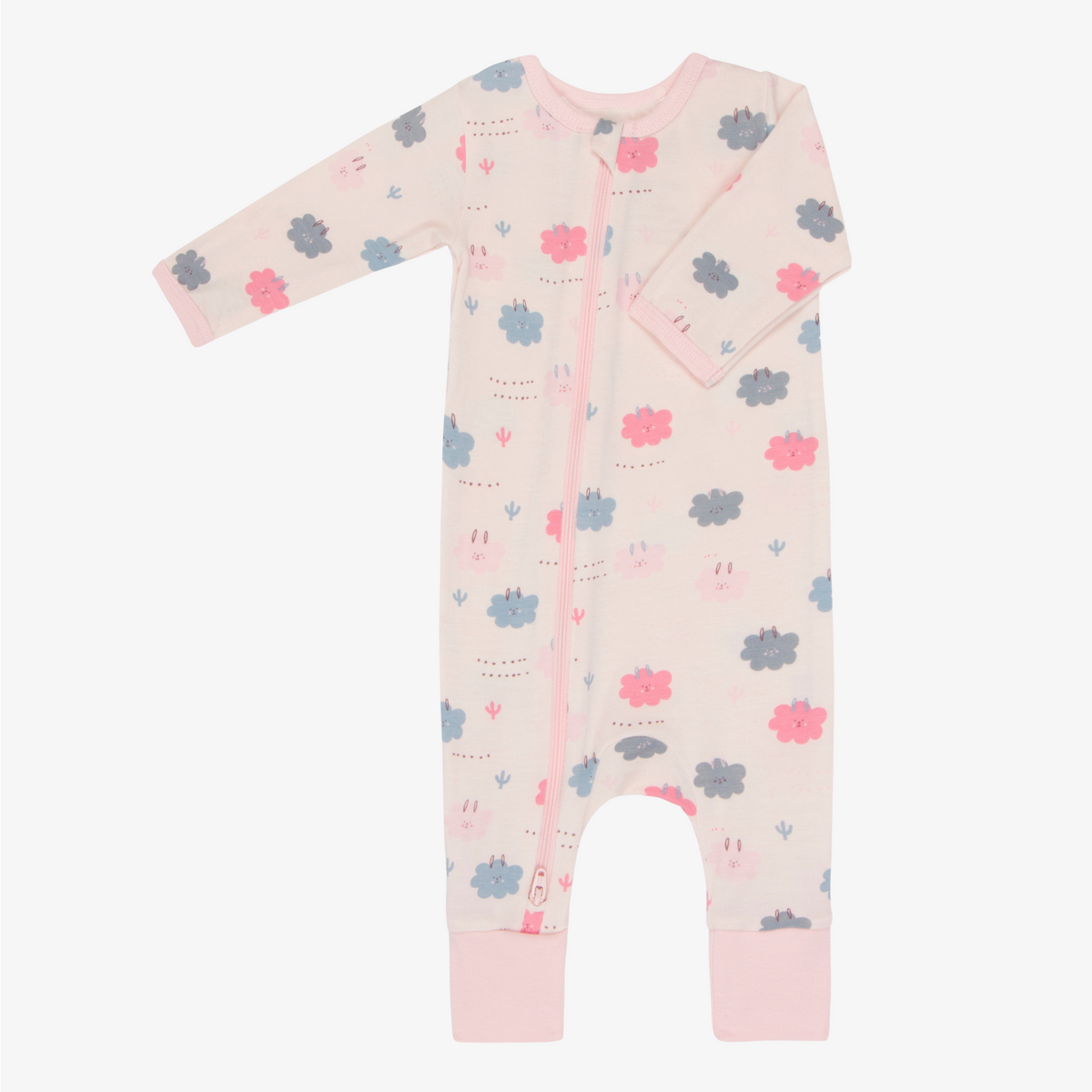 Sleepy Llama's Pink Romper