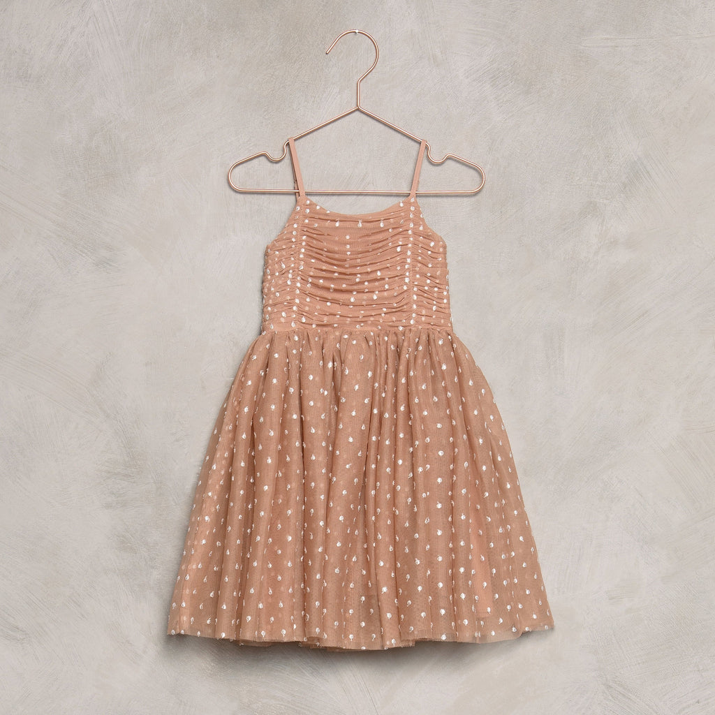 witley dress in apricot
