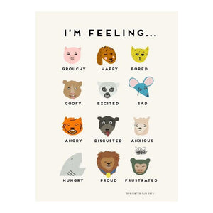 betsy petersen feelings poster by brighter fun