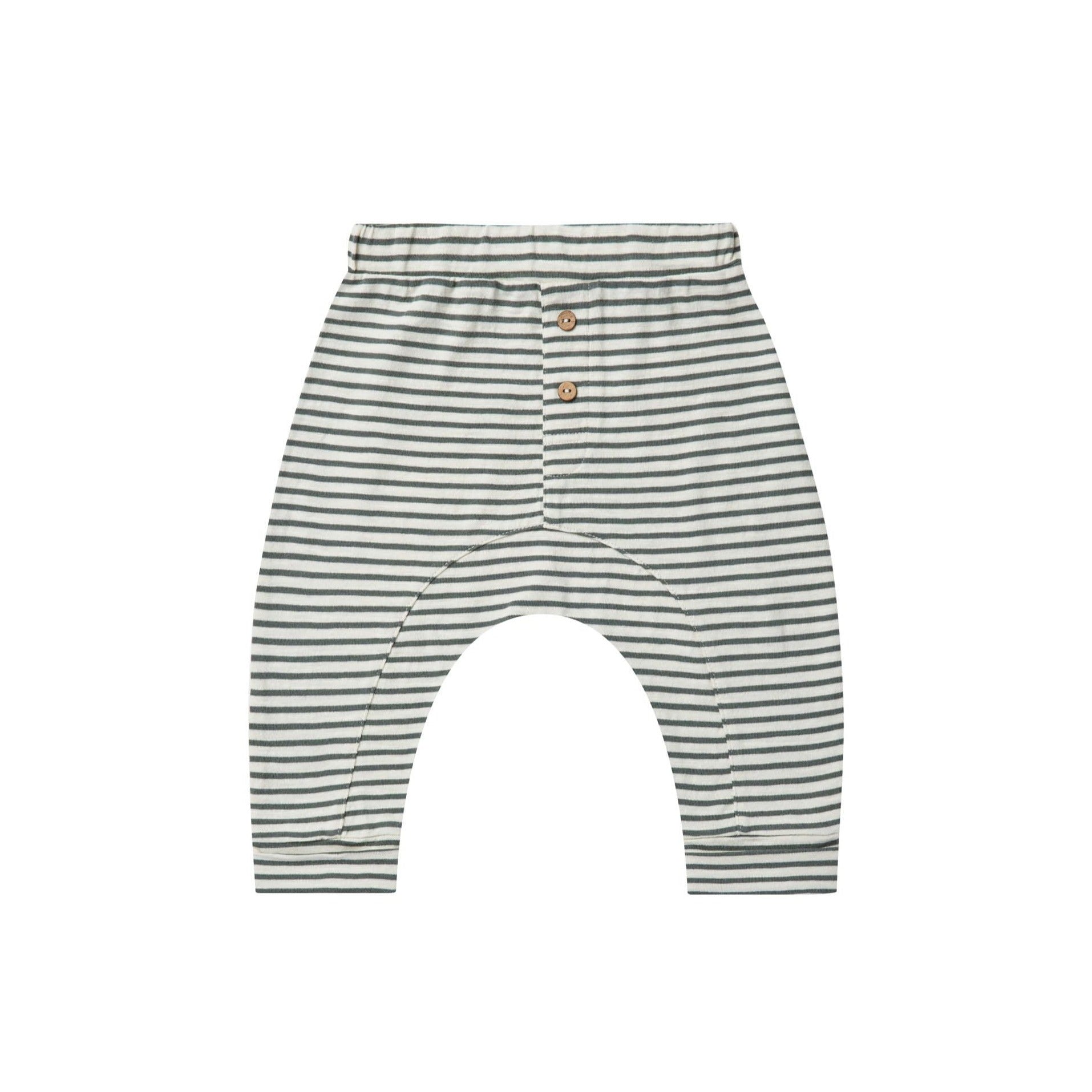 baby cru pant || marine stripe