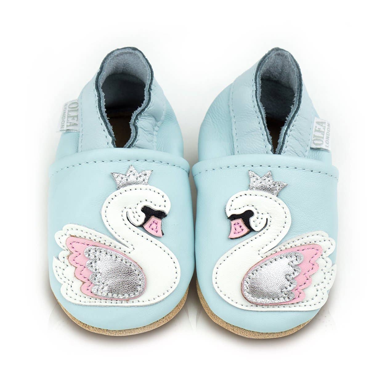 baby swan moccasins