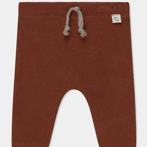 baby sweatpants in brown