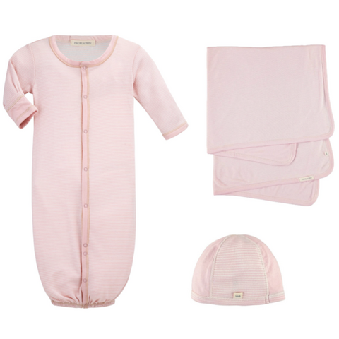 baby take home set with cap and blanket