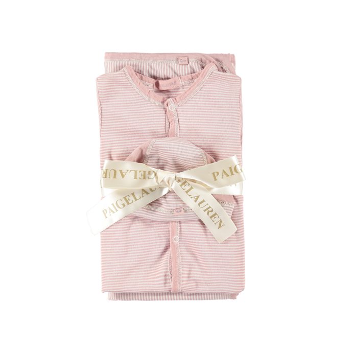 baby take home set with cap and blanket