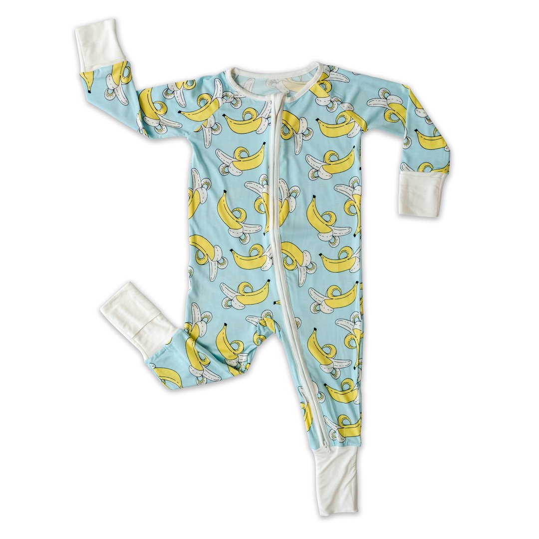 bananas bamboo viscose convertible romper/sleeper