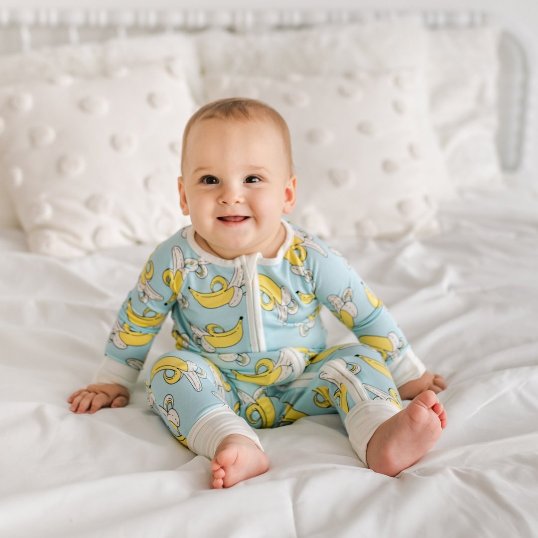 bananas bamboo viscose convertible romper/sleeper