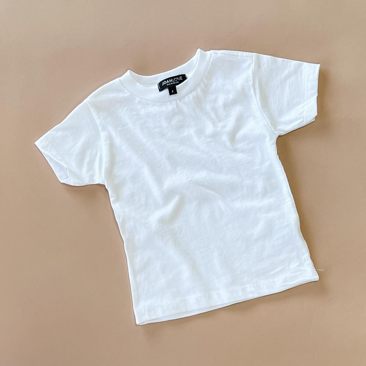 basic tee in white