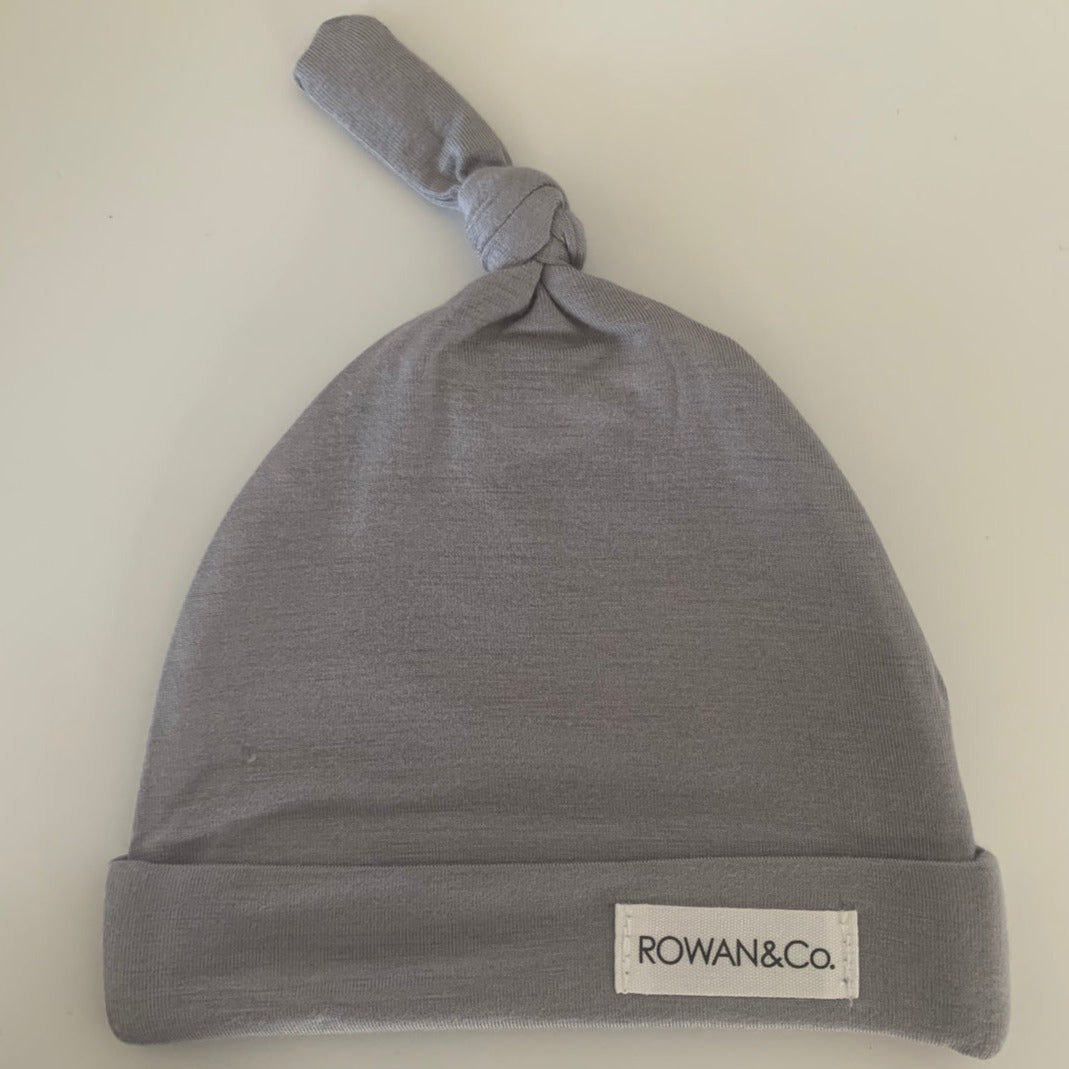 beanie in grey