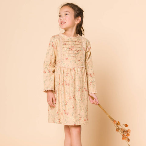 beet world lulu dress in autumn meadow