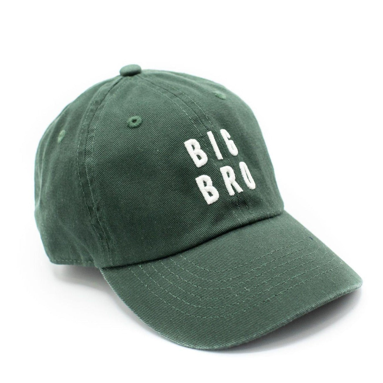 big bro hat in hunter green