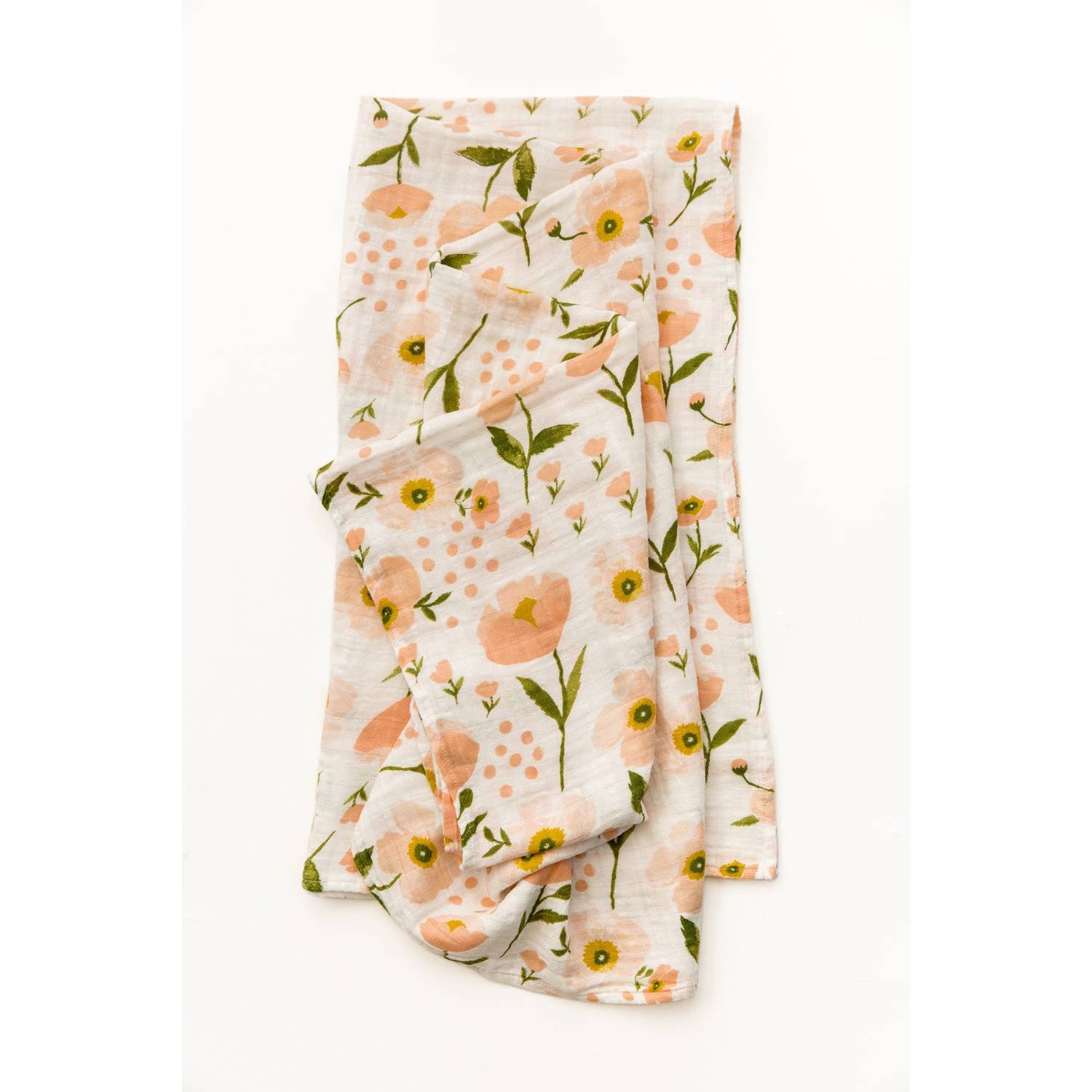 clementine kids blush bloom swaddle