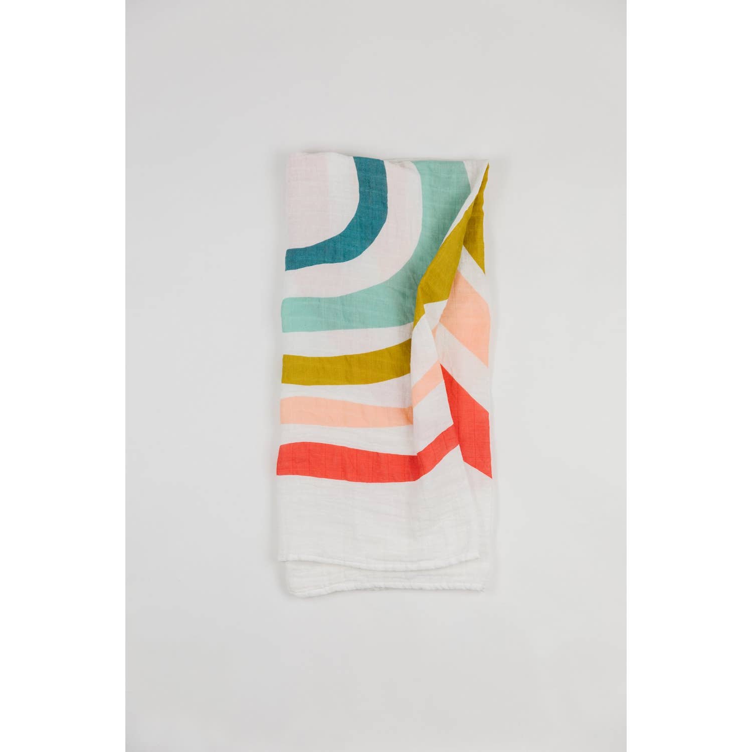 clementine kids rainbow swaddle