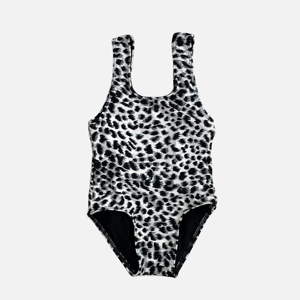current label swim isla signature one piece in leopard