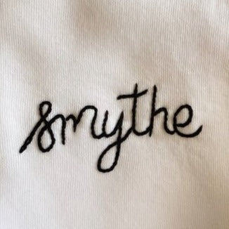 hand embroidered custom phrase ( <14 characters)