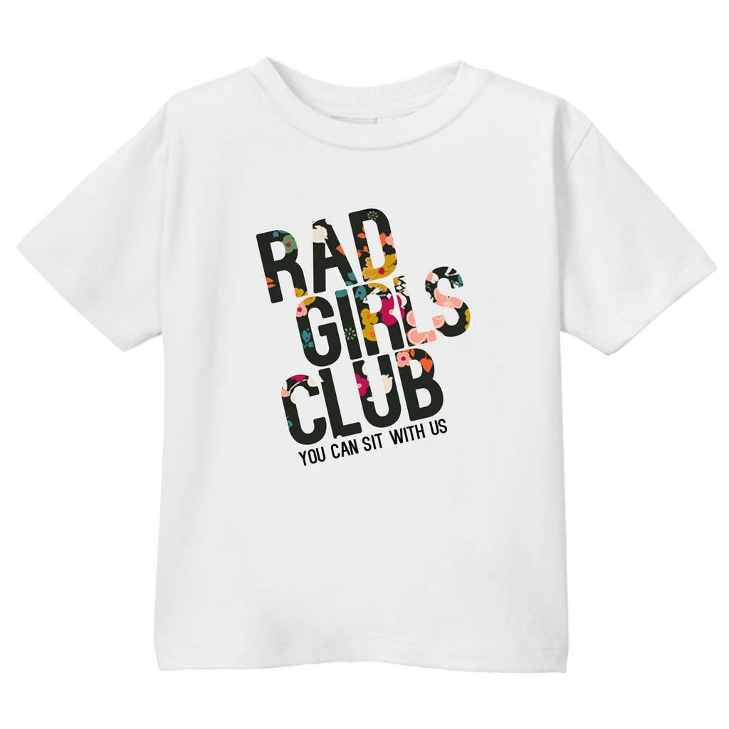 disco panda kids 'rad girls club' tee